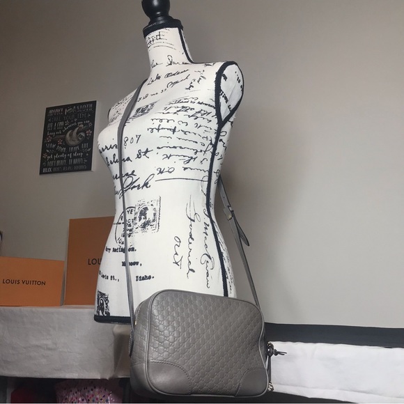 Gucci MicroGuccissima Bree Leather Crossbody - Picture 5 of 14